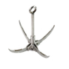 Outdoor Grappling Hook Stainless Steel 304 Four Paws Mountaineering Survival Climbing Claws Wholesale Mining Silver Hook Claws