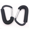 BT-S588 Multi Hook Aluminum 6061 Oversized Decoy Rig Carabiner Baby Stroller Hook Custom Camping Snap Black Carabiner