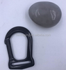 BT-AF085 Black Tention Zinc Alloy Strap Buckle Making Accessories Yoga Swivel Snap Hook Carabiner