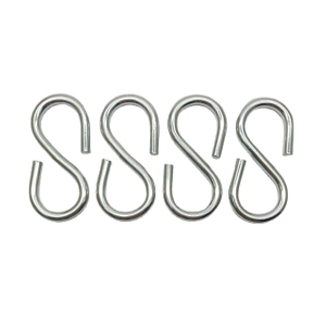 Factory Wholesale Steel S Hook Outdoor Hammock S Shaped Hanging Hook