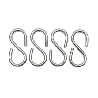 Factory Wholesale Steel S Hook Outdoor Hammock S Shaped Hanging Hook