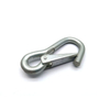 Carabiner Galvanized Steel Small Snap Hook Spring Hook Zinc Plated Safety Hook Rigging Hardware Ctr Carbine