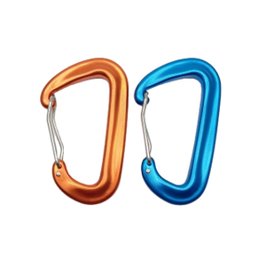 High-Strength 7075 Aluminum Carabiner Clips D Shape Heavy Duty Climbing Buckle for Hammock,Outdoor Climbing