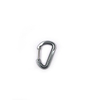 New Style Aluminum Climbing D Shape Carabiner 60mm Small Hook Custom Logo Carabiner Mosquetones Spring Snap Hooks