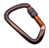 26KN D Shape Heavy Duty Custom Rotating Carabiner Hook Safety Lock Carabiner Karabiner