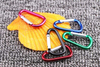 BT-AL11-7 Portable Multi-purpose Karabiner 8cm Keychain Custom Carabiner Hook Aluminum Carabiner Clips