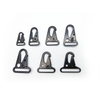 BT-Z012 Sling Clips Black Olecranon Clasps Snap Hook Clips Straps Spring Hooks Metal Key Ring Carabiner Hk Clip Lanyard Hook