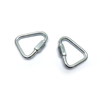 Multifunctional Zinc Alloy Carabiner Quick Triangle Screwlock Link Lock Ring Hook M3.5M5M6M8M10M12M14