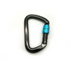 BT-L02 25KN Black 7075 Tension Carabiner Outdoor Snap Hooks Locking Carabiner Hook Custom Climbing Carabiner