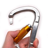 Heavy Duty Locking Safety Climbing Carabiner BT-RM36TL Safely Big Aluminum 7075 Carabiner D Shape 116mmx75mm