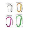 2 Inch Carabiner for Strap Metal Small Hooks Karabiner Backpack Hooks Aluminum Hooks Keychain Mini Carabiner Clip