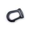 Black Tention Zinc Alloy Buckle Making Accessories Yoga Swivel Snap Hook Strap Carabiner Webbing Metal Hook