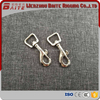 BT-Z857 Zinc Alloy Moschettone Hardware Nickel Plated Bolt Metal Dog Shape Holder With Metal Carabiner Swivel Metal Hook Snap