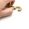 BT-059B-4 Brass Carabiner Strap Accessory Carabiner Swivel Snap Hook