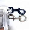 BT-Z789 Metal 1" Snap Hook Dog Leash Zinc Alloy Swivel Bags Silver Carabiner Black 20mm Eye Bolt Snap Buckle Snap
