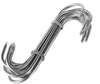 BT-S56 S Shape Butcher Hook Hanging Metal Rust-proof Meat Hooks Stainless Steel