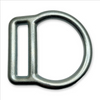 45mm Steel Adjuster D-Ring High Quality Hardware for Bags Outdoor Climbing Harness Webbing Accessories Safety Belt D Ring