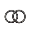 Factory Wholesale 38MM Steel O Ring Hardware Accessories Matte Black O Ring for Bag