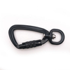 4kn Breaking Strength Twist Gate Aluminium Self Locking Swivel Rotating Hook Autolock Carabiner Dog Leash Carabiner