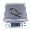 High Quality Stainless Steel 316 Snap Hook Rigging Carabiner With Eyelet and Screw 7*70mm