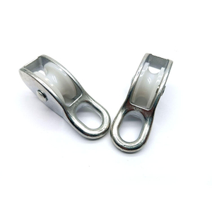 BT-502 Factory Direct Nylon Single Rigid Pulley Zinc Polly