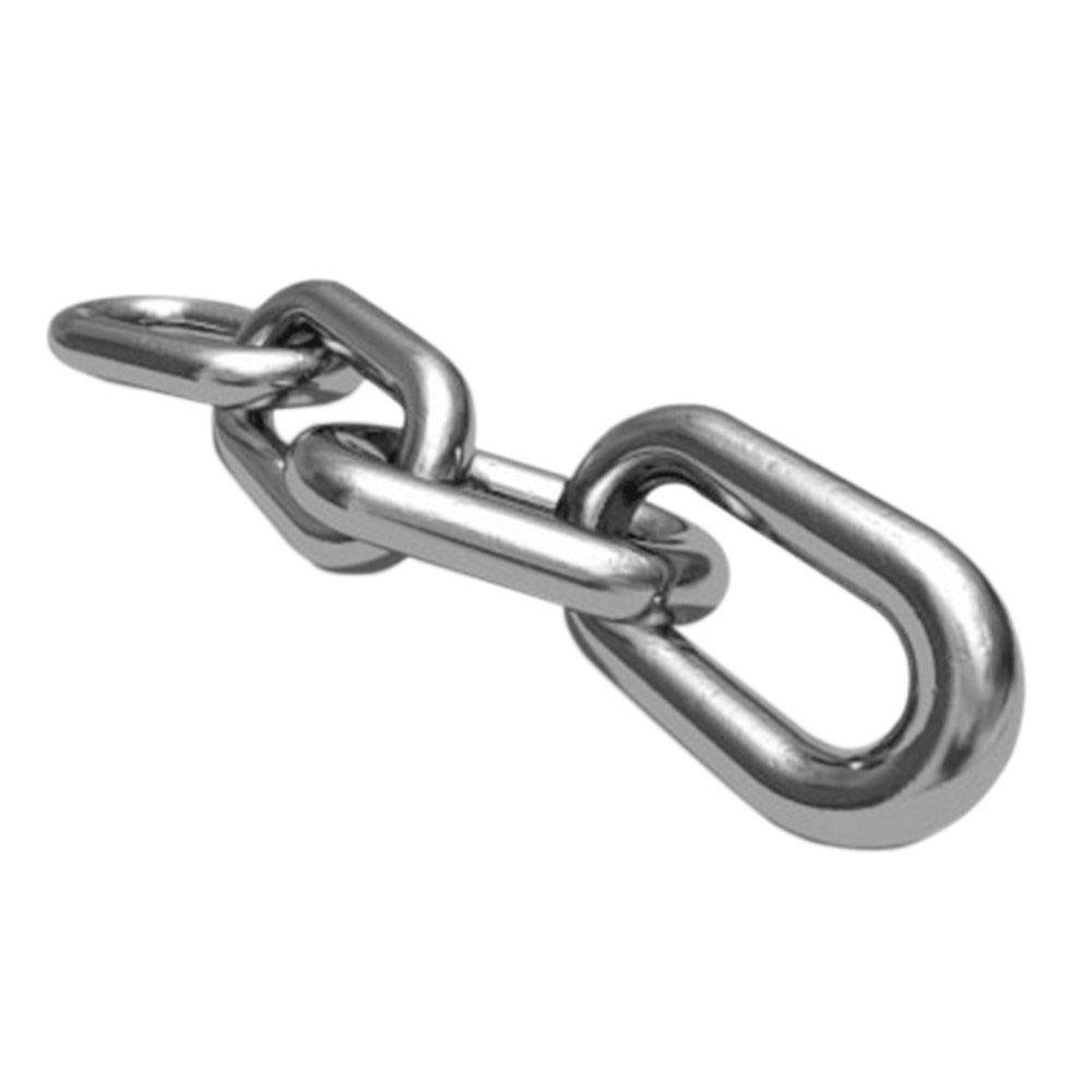 BT-0219 Welded DIN 763 2mm-32mm Link Chain 304 316 Stainless Steel Link