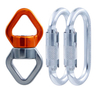 Hammock 30kN Zinc Plated Rope Swivel Safety Connector Rotational Device Spinner for Climbing ,Swing Set,Aerial Dance Carabiner