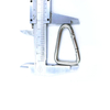 BT-2480 Hardware Metal Triangle Delta Snap Hook 5mm Steel Carabiner Snap Hook