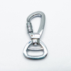 Zinc Alloy Chrom Plated Dog Leash Swivel Carabiner Eyelet Snap Hook With Screw Gancho Perro Dog Snap Hook