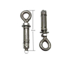 Support Heavy Load Stainless Steel304 Expansion Bolts Three Plate/Four Plate Sleeve Anchor Great for Concrete, Drywall