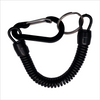 Vinciann Keychain Lobster Clasp Pull-out Rope for Key Pad Shaft Tool Telephone Wire Black Lanyard
