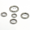BT-56 Spring Round Circle Snap Clip Hook O Ring Keychain Key Ring Carabiner Snap Hook Small Metal Clasp O Rings for Bags