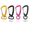 BT-1303TN Aluminum Tool Hook 4KN Fashion Swing Hook Automatic Locking Carabiner Snap Hook Dog Leash Swivel Carabiner