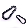 BT-245B Heavy Industry Spray-paint Gym Steel Electric Galvanized Snap Hook Lanyard Carabiner Spring Black Metal Hook