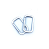Square-shaped Aluminum Carabiner Outdoor Multi-function Metal Key Chain Hook