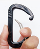 Aluminum 7075 Hammock Carabiner 12 KN 5KN Custom Carabiner Dog Leash Hook Locking CE EN camping hiking