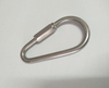 Stainless Steel 316 Pear Shaped Quick Release Snap Shackle Locking Carabiner Heavy Duty Hooks Hanging Hammock