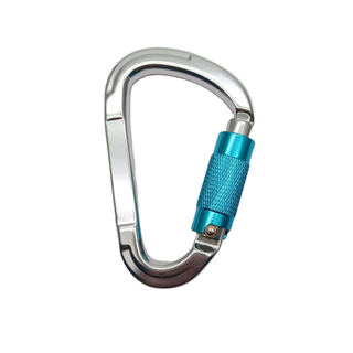 High Quality 25KN Safety Hook Auto Locking Customized Color for Rock Climbing