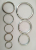 4*40mm Manufacturer Good Quality Stainless Steel 304 Zinc Sliver Color Welded O Rings