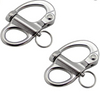 Factory Sale Heavy Duty Stainless Steel304/316 Snap Swivel Marine Sailboat Shackle