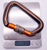 Aluminum Carabiner 25KN Professional Manufacturer Ultra-Light Locking Carabiner Industrial Personal Safety