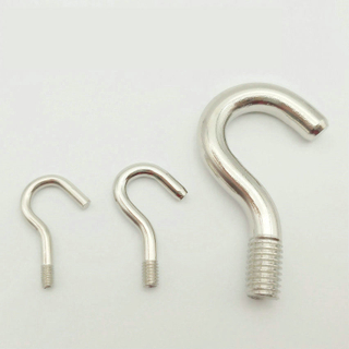 Steel Metric Threaded Hardware Eye Bolt Eyebolt Screw in Spiral Hanger C Cup Hook