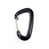 BT-A1303 Outdoor Activity Black 12kn Aluminum Wire Gate Hammock Carabiner
