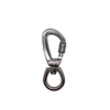 Heavy Duty Zinc Alloy Dog Leash Hook 16MM Swivel Carabiner for Pet Collar & Accessories