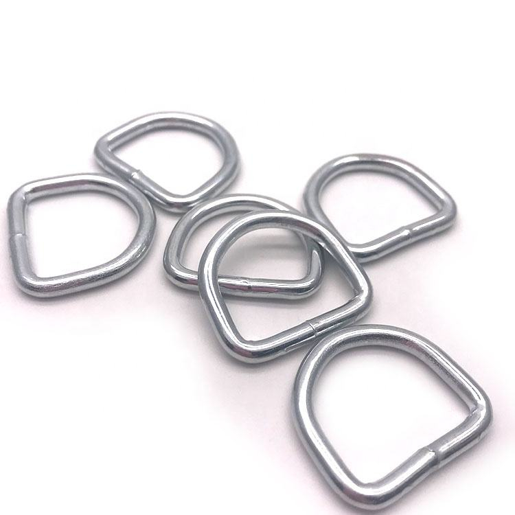 BT-900 6*50mm Manufacturer Direct Selling Excellent Quality Galvanized Stainless Steel D Ring for Bag Metal Accessories