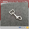 BT-Z857 Zinc Alloy Moschettone Hardware Nickel Plated Bolt Metal Dog Shape Holder With Metal Carabiner Swivel Metal Hook Snap