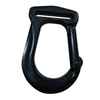 BT-AF085 Black Tention Zinc Alloy Strap Buckle Making Accessories Yoga Swivel Snap Hook Carabiner