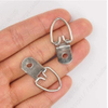 D-Ring Screws for Hanging Clock Paintings Artwork Frame Hook Photo Picture Hanger Hook