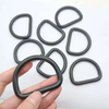 Wholesale 6MM Steel D Ring Welded D Shaped Rings for Handbag Accessories/Dog Collar