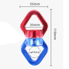 BT-178S 30KN Rotational Device Rope Aerial Silks Dance Swing Hammock Climbing Connector Aerial Yoga Vitality Belt Swing Swivels